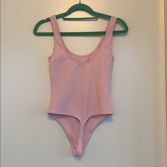 Aritzia Wilfred Free Leila Bodysuit - Brand New, Silene Pink, XS - Picture 3 of 4
